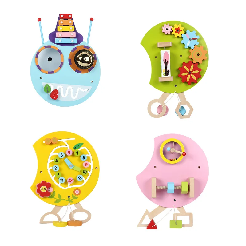 Child Cartoon Animal Caterpillar Wall Game Music Alarm Clock Cognitive Busy Board Interior Decoration Wooden Toys Christmas Gift
Child Cartoon Animal Caterpillar Wall Game Music Alarm Clock Cognitive Busy Board Interior Decoration Wooden Toys Christmas Gift