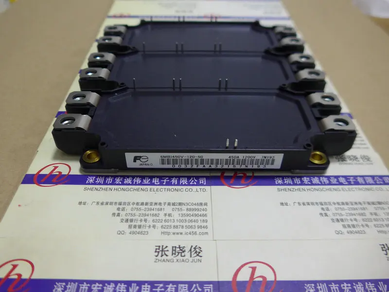 Оригинальный запас 6MBI450V-120-50 
Оригинальный запас 6MBI450V-120-50