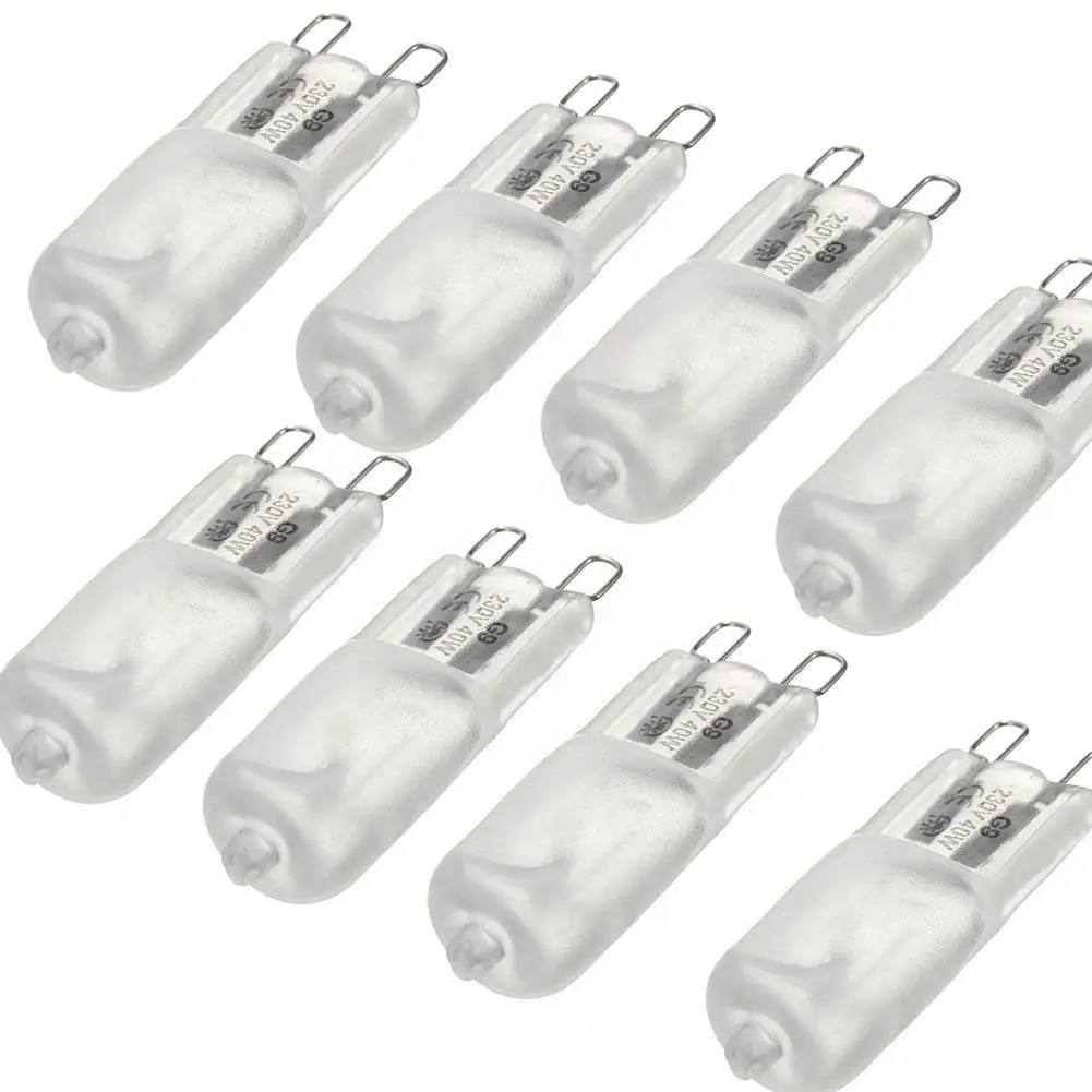 10 Pieces Warm White Matte G9 2800k-3000k Halogen Lamp Hours About Life 40w 50.000 P1q4
10 Pieces Warm White Matte G9 2800k-3000k Halogen Lamp Hours About Life 40w 50.000 P1q4