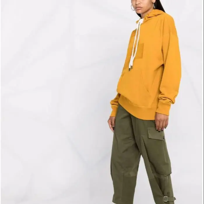 Женские свободные пуловеры с капюшоном, хлопковые флисовые толстовки на завязках с карманами и надписью, зима 2023 
Женские свободные пуловеры с капюшоном, хлопковые флисовые толстовки на завязках с карманами и надписью, зима 2023