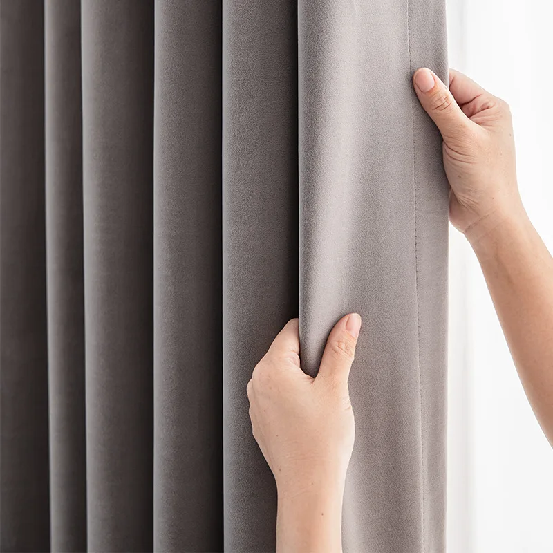 Europe Luxury Flannel Curtains for The Living Room Bedroom Window Backdrop Simple French Blackout Velvet Australian Wool Curtain
Europe Luxury Flannel Curtains for The Living Room Bedroom Window Backdrop Simple French Blackout Velvet Australian Wool Curtain