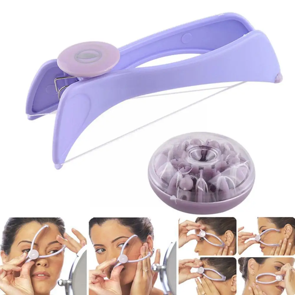 Women Plastic Cotton Modern Body Hair Removal Threading Slique Threader Epilator System Epilator Female Design Tools V7V1
Women Plastic Cotton Modern Body Hair Removal Threading Slique Threader Epilator System Epilator Female Design Tools V7V1