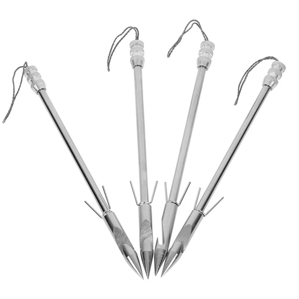 1/3/5pcs Stainless Steel Slingshot Fish Darts Broadheads Arrowhead Fishing Tool Slingshot Bowfishing Arrows Fishing Accessories
1/3/5pcs Stainless Steel Slingshot Fish Darts Broadheads Arrowhead Fishing Tool Slingshot Bowfishing Arrows Fishing Accessories
