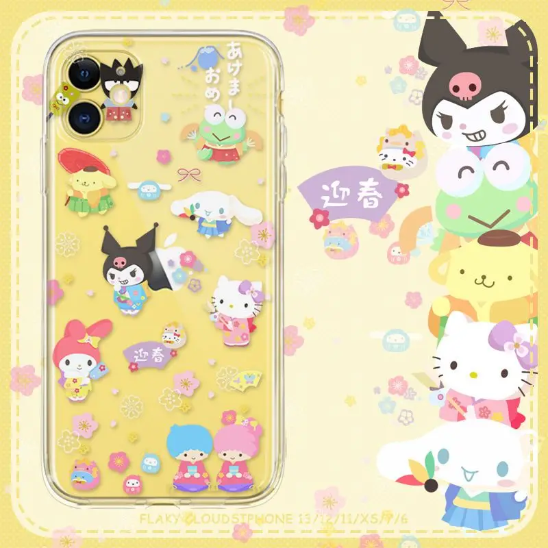 Sanrio аниме Kawaii Hello Kittys Kuromi Cinnamoroll милый чехол для телефона Iphone 14/13/12Promax силиконовый мягкий чехол подарок для девочек игрушки
Sanrio аниме Kawaii Hello Kittys Kuromi Cinnamoroll милый чехол для телефона Iphone 14/13/12Promax силиконовый мягкий чехол подарок для девочек игрушки