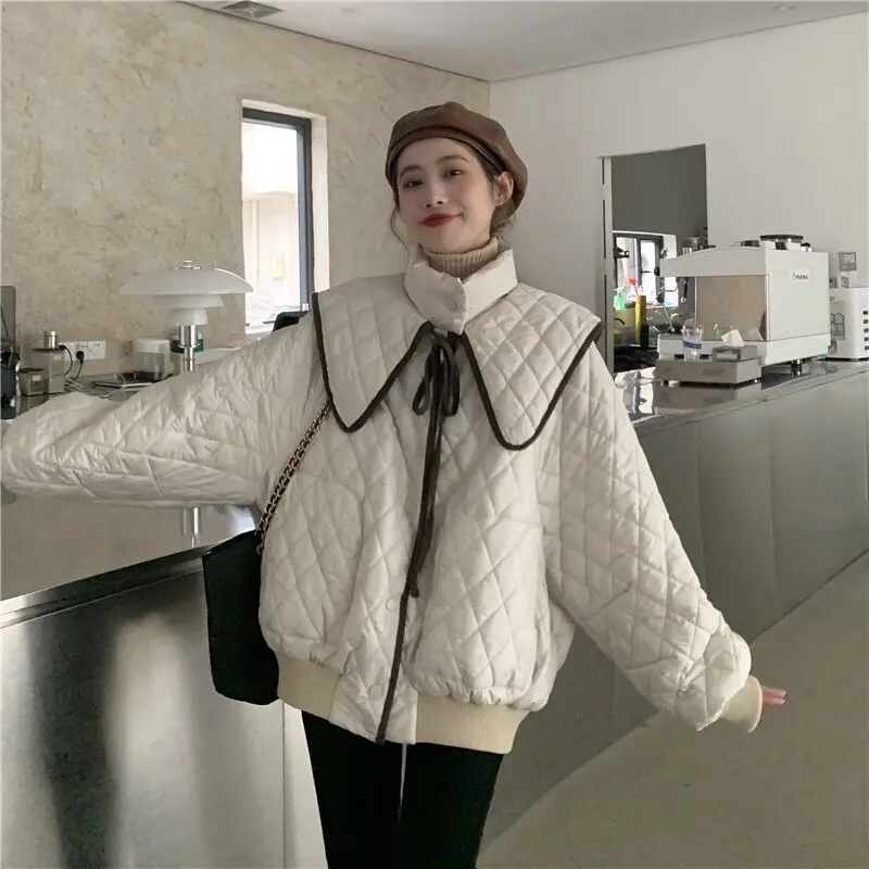 Winter Woman Fashion Elegant Noble Warm Cotton Jacket French Niche Style Retro Gentle Fairy Slim Big Collar Down Padded Jacket
Winter Woman Fashion Elegant Noble Warm Cotton Jacket French Niche Style Retro Gentle Fairy Slim Big Collar Down Padded Jacket
