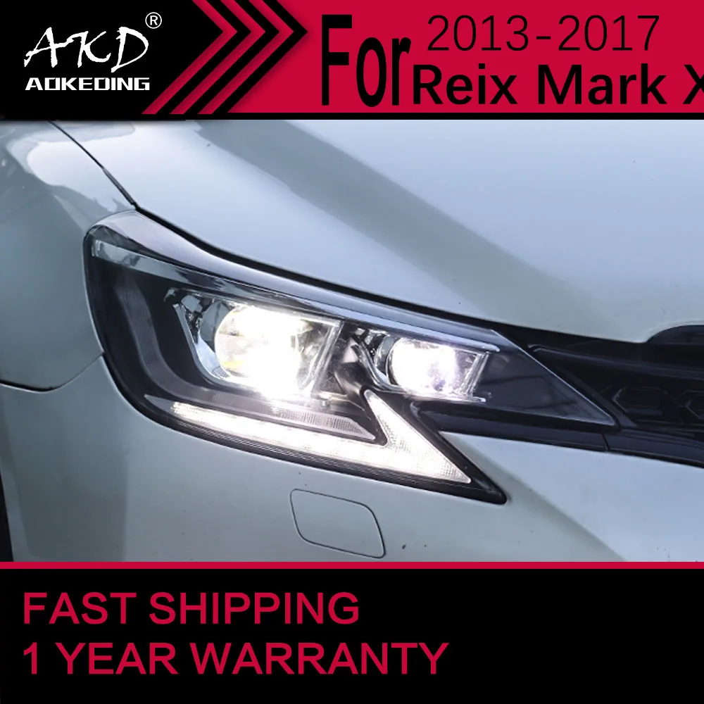 Car Lights for Toyota Mark X Reiz LED Headlight 2014-2017 Head Lamp Drl Projector Lens Automotive Accessories
Car Lights for Toyota Mark X Reiz LED Headlight 2014-2017 Head Lamp Drl Projector Lens Automotive Accessories