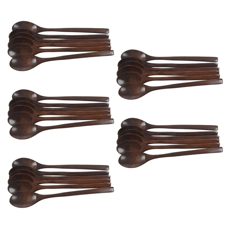 Wooden Spoons, 30 Pieces Wood Soup Spoons For Eating Mixing Stirring Cooking, With Japanese Style Kitchen Utensil
Wooden Spoons, 30 Pieces Wood Soup Spoons For Eating Mixing Stirring Cooking, With Japanese Style Kitchen Utensil