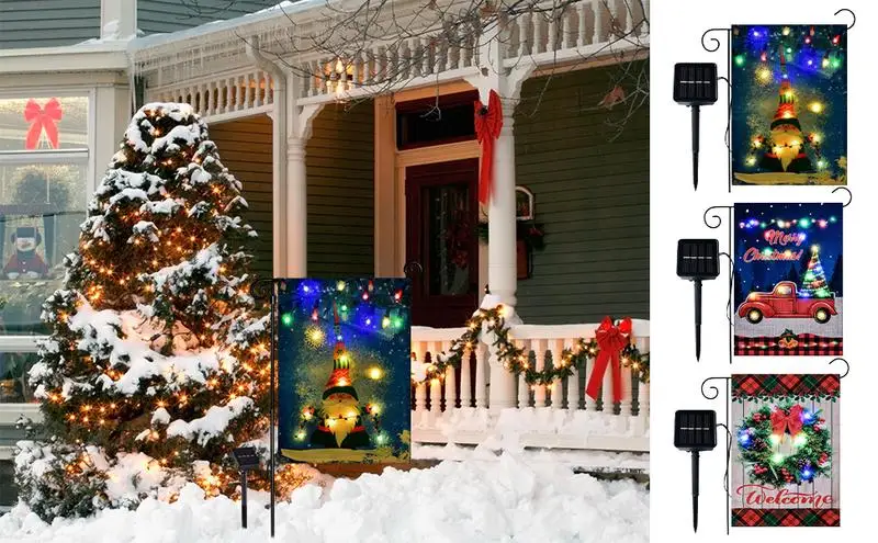 christmas garden flag lights LED Vertical House Flags Vivid Printed Aesthetic Snowman Garden Flag For Yard Lawn Decorations
christmas garden flag lights LED Vertical House Flags Vivid Printed Aesthetic Snowman Garden Flag For Yard Lawn Decorations