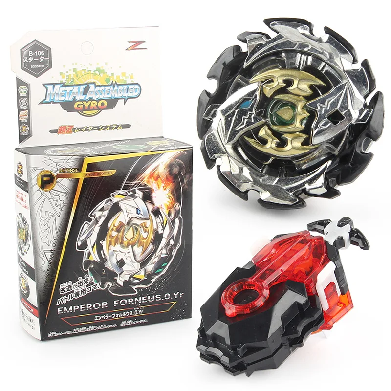 Takara Tomy Beyblades Bursting Top Toy Super Z Series B-106 Emperor Combat Top B-184 with Bidirectional Pull Wire Launcher
Takara Tomy Beyblades Bursting Top Toy Super Z Series B-106 Emperor Combat Top B-184 with Bidirectional Pull Wire Launcher