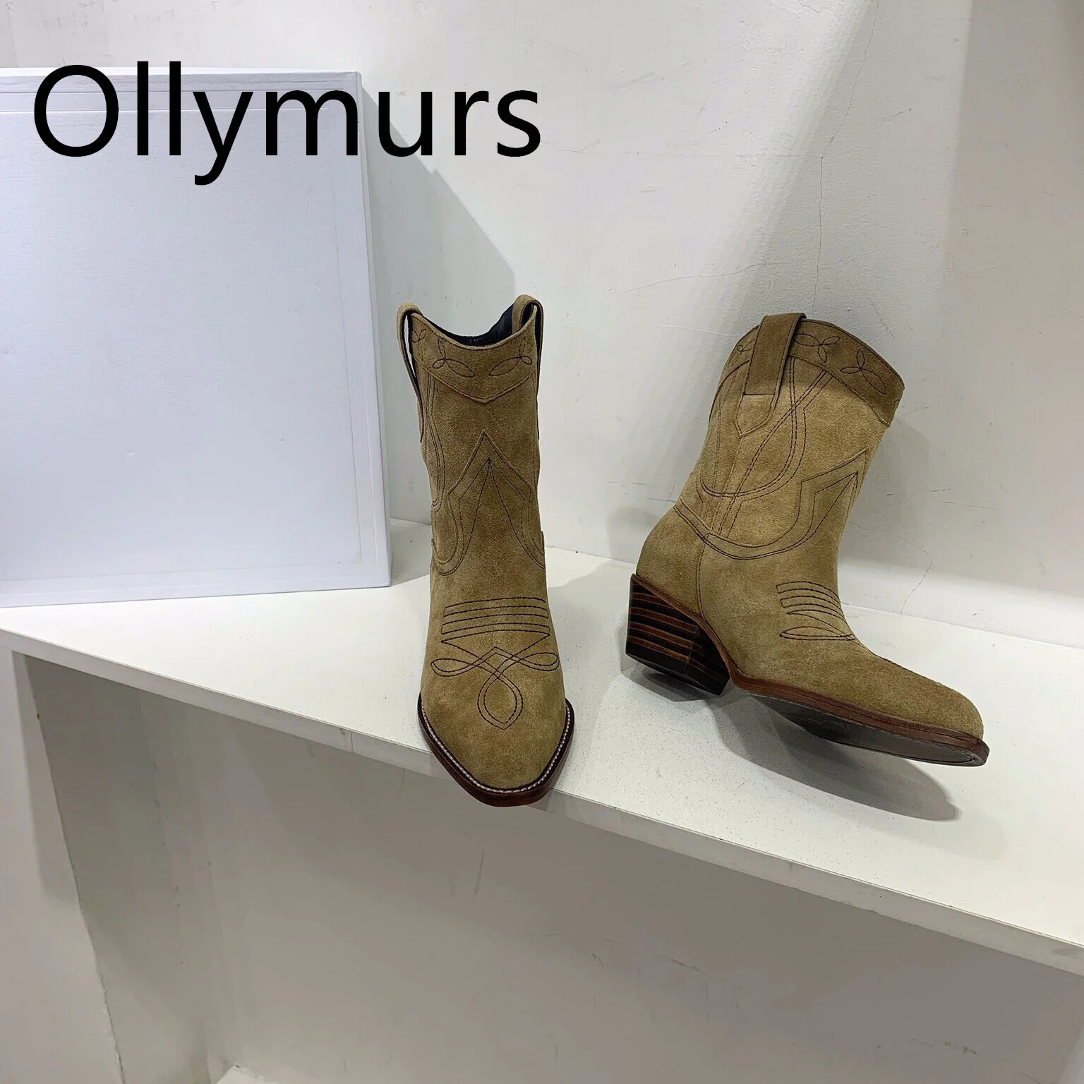 Shoes For Women 2023 Genuine Leather Floral Embroidery Cowboy Boots Pointed Toe Slip On Ankle Designer Boots
Shoes For Women 2023 Genuine Leather Floral Embroidery Cowboy Boots Pointed Toe Slip On Ankle Designer Boots