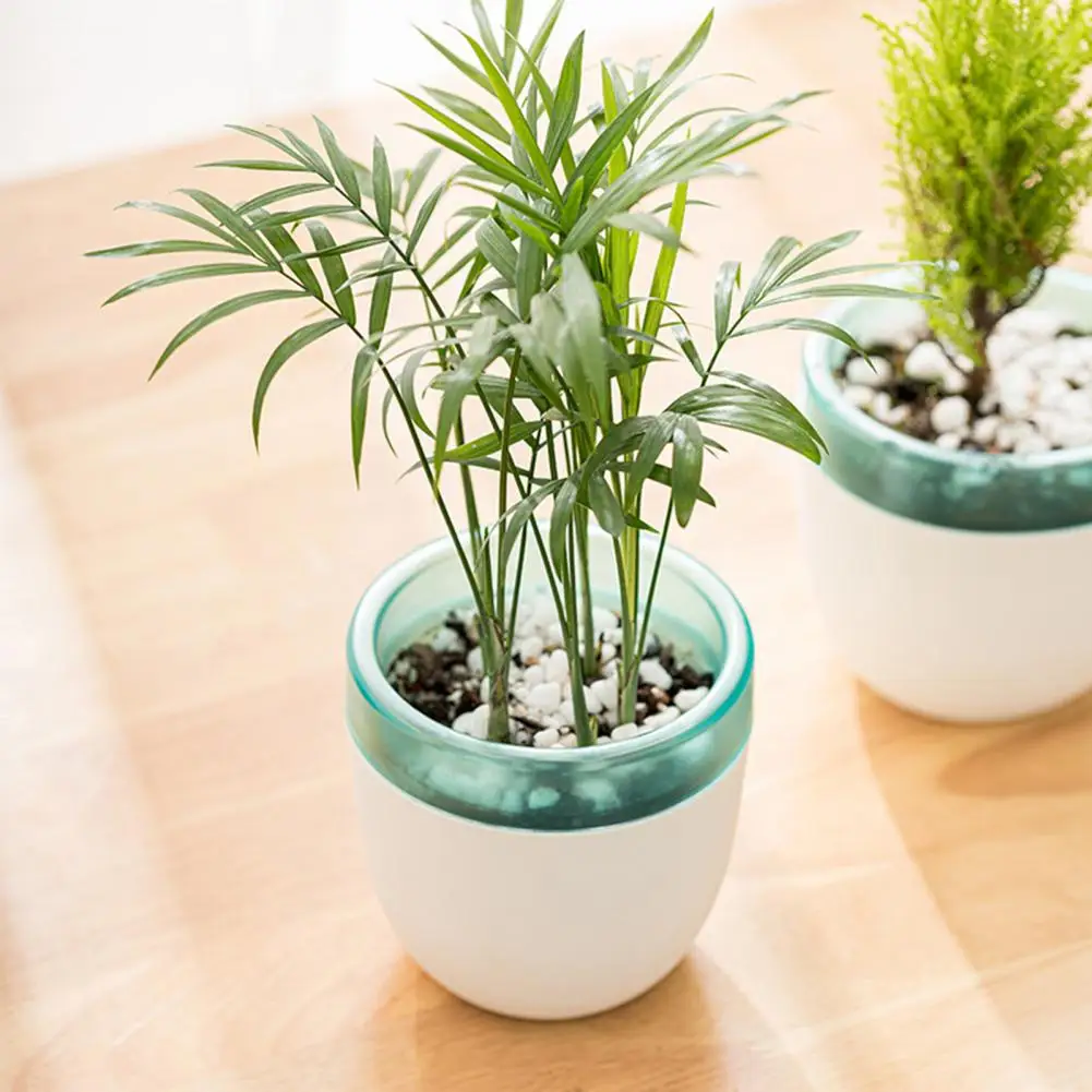 Plant Pot Convenient Portable Rounded Edging Self Watering Double Layers Planter Flower Pot for Household
Plant Pot Convenient Portable Rounded Edging Self Watering Double Layers Planter Flower Pot for Household