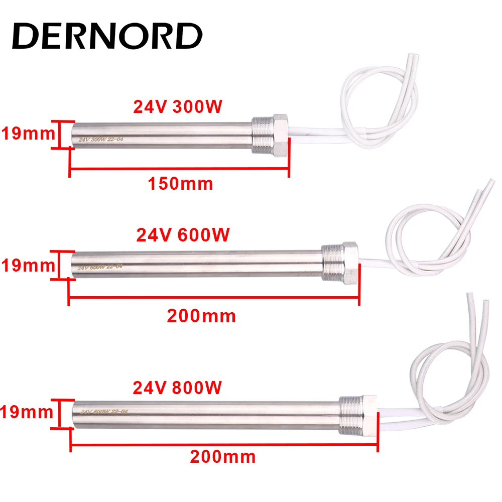 24v/36v/48vCartridge Tubular Heater with 3/4'' NPT Thread Immersion Heating Element Electric Water Rod 300W 500W 600W 800W 1000W
24v/36v/48vCartridge Tubular Heater with 3/4'' NPT Thread Immersion Heating Element Electric Water Rod 300W 500W 600W 800W 1000W