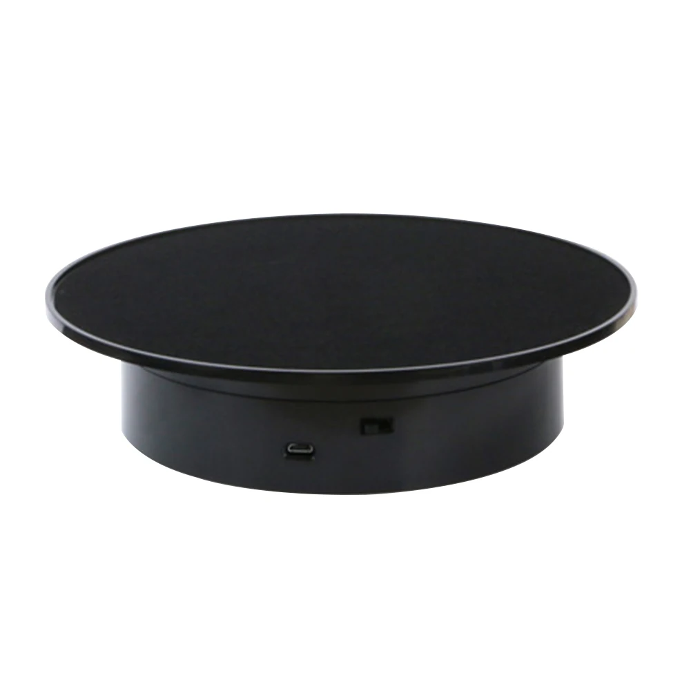 Model Hobby Collectible Product Watch Turntable ABS USB Rechargeable Props For Jewelry Motorized Electric Rotating Display Stand
Model Hobby Collectible Product Watch Turntable ABS USB Rechargeable Props For Jewelry Motorized Electric Rotating Display Stand