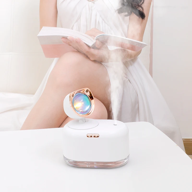 Novelty LED Night Light Sunset Lights Air Humidifier with 300ML Water Tank Sprayer Desk Projector Lamp for Home Office Bedroom
Novelty LED Night Light Sunset Lights Air Humidifier with 300ML Water Tank Sprayer Desk Projector Lamp for Home Office Bedroom