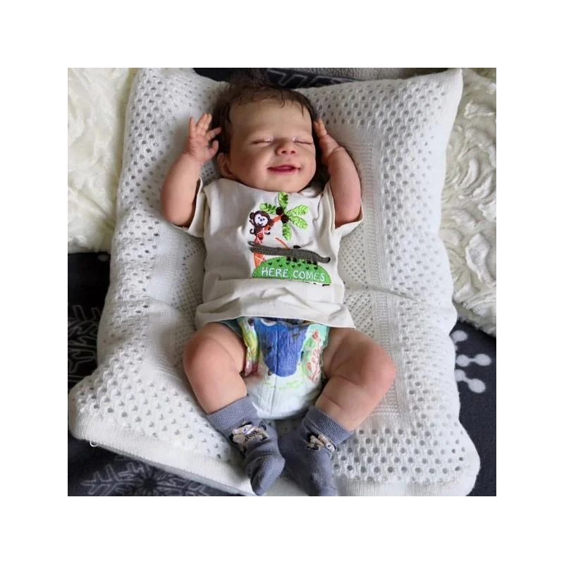 MuñecaBebe Doll Baby Reborn 18/22inch Realistic Sleeping Smiling Babies Dolls With Lovely Clothes Kids Playmate
MuñecaBebe Doll Baby Reborn 18/22inch Realistic Sleeping Smiling Babies Dolls With Lovely Clothes Kids Playmate