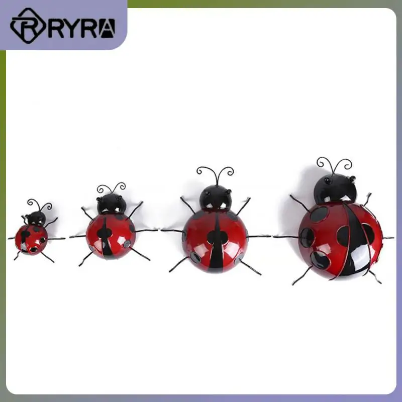 10/16cm Outdoor Garden Decorative Figurine Hanging Fence Hanger Ornaments Art Ornament Wall Mounted Metal Ladybug Diy Insect
10/16cm Outdoor Garden Decorative Figurine Hanging Fence Hanger Ornaments Art Ornament Wall Mounted Metal Ladybug Diy Insect