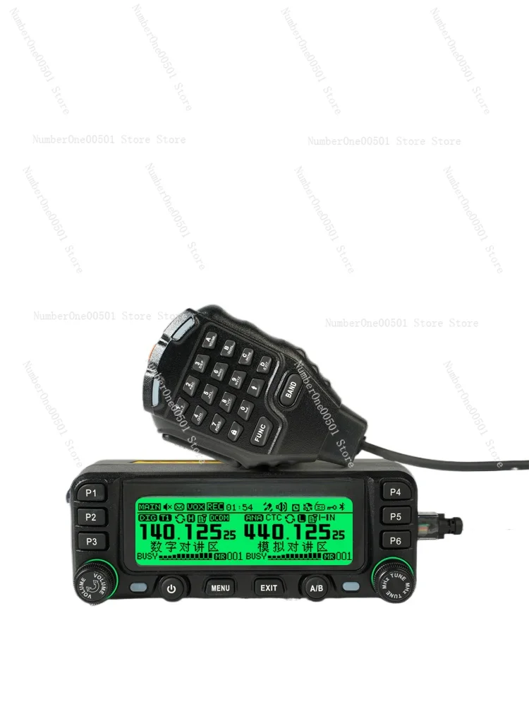 DM9100 Автомобильная рация DMR цифровая и аналоговая двухцелевая УФ-рация 25 Вт для