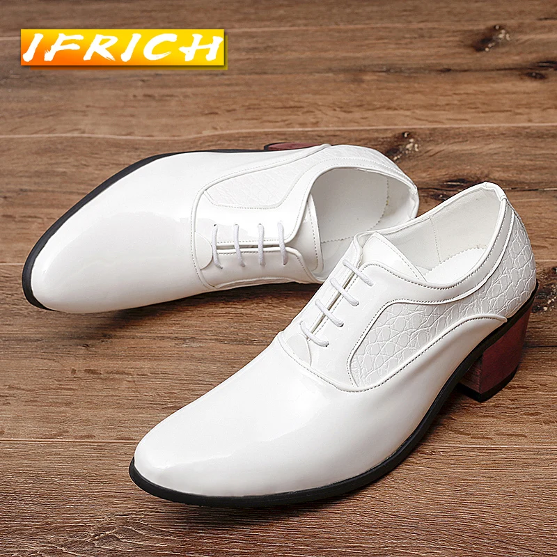 Classic Brand Mens Dress Shoes high heels Business Footwear Adult Height Increase Groom Wedding Fashion Shoes Red Oxford Shoe
Classic Brand Mens Dress Shoes high heels Business Footwear Adult Height Increase Groom Wedding Fashion Shoes Red Oxford Shoe