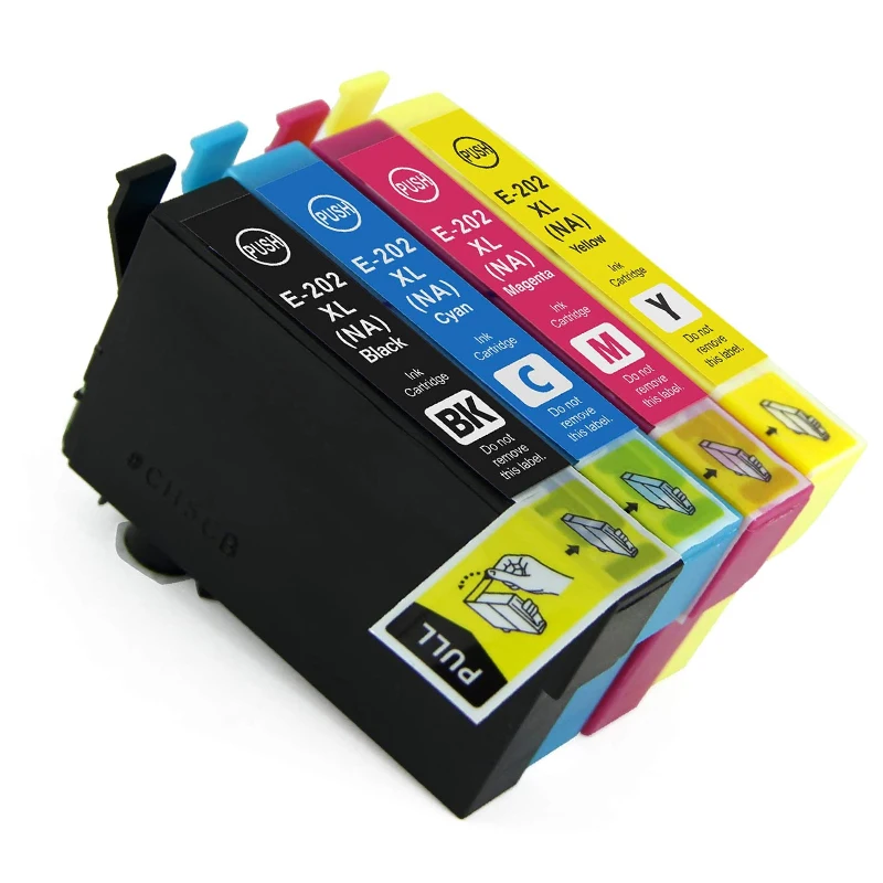 

Remanufactured Ink Cartridge Replacement for Epson 202 XL 202XL T202XL for Expression Home XP-5100 Workforce WF-2860 Printer