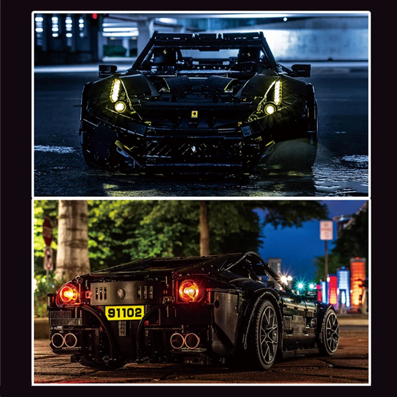 2022 Hot 3097pcs Creative Expert High-tech Moc F12 Supercar Black Racing Car Model RSR Bricks Building Blocks Boys Toys 91102
2022 Hot 3097pcs Creative Expert High-tech Moc F12 Supercar Black Racing Car Model RSR Bricks Building Blocks Boys Toys 91102