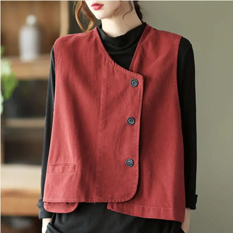 Vintage Fashion Solid Color Spliced Pockets Button T-Shirt Women's Clothing 2022 Autumn Casual Tops All-match Korean Tee Shirt
Vintage Fashion Solid Color Spliced Pockets Button T-Shirt Women's Clothing 2022 Autumn Casual Tops All-match Korean Tee Shirt