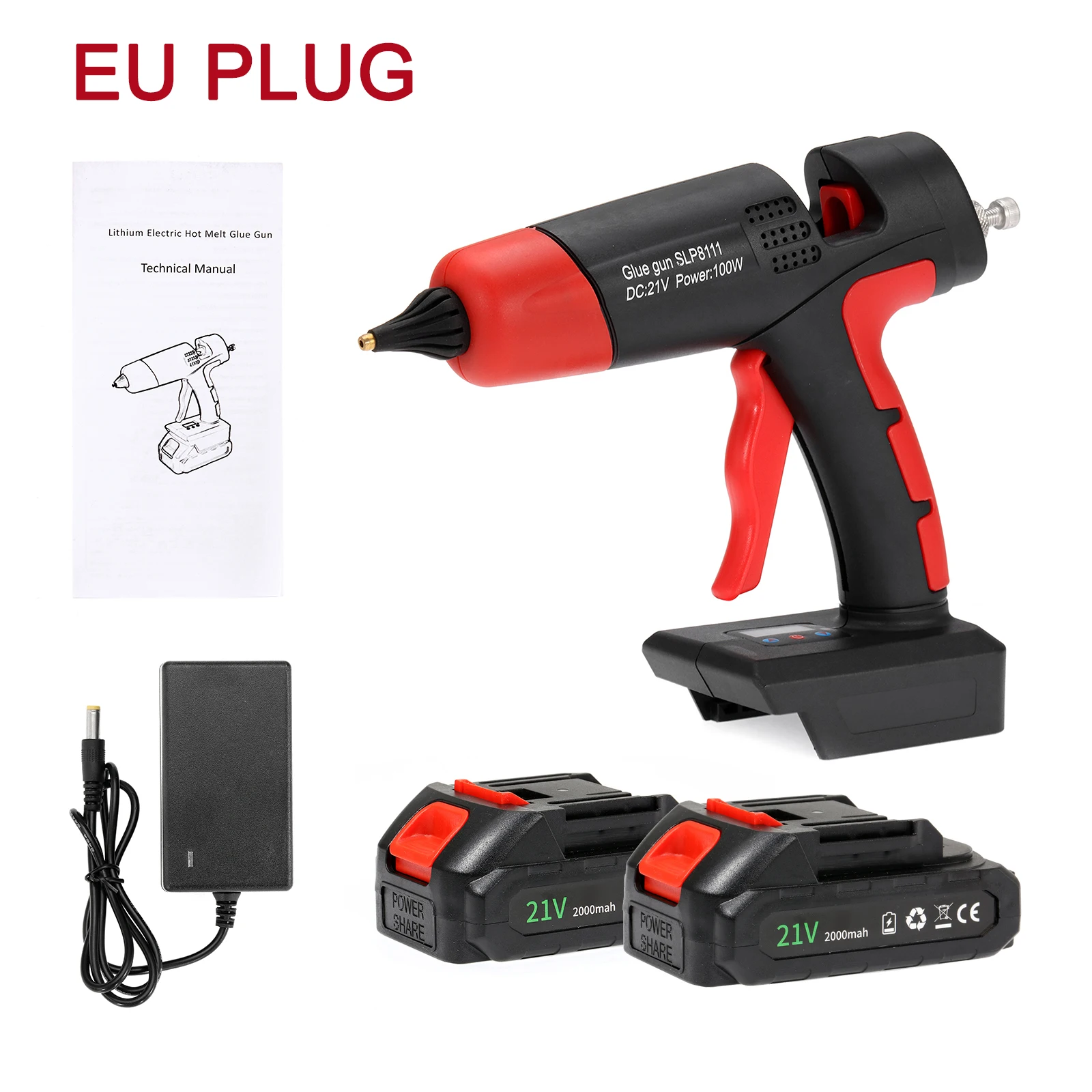 Аккумуляторный клеевой пистолет BEAMNOVA для аккумулятора Makita 18В
Аккумуляторный клеевой пистолет BEAMNOVA для аккумулятора Makita 18В