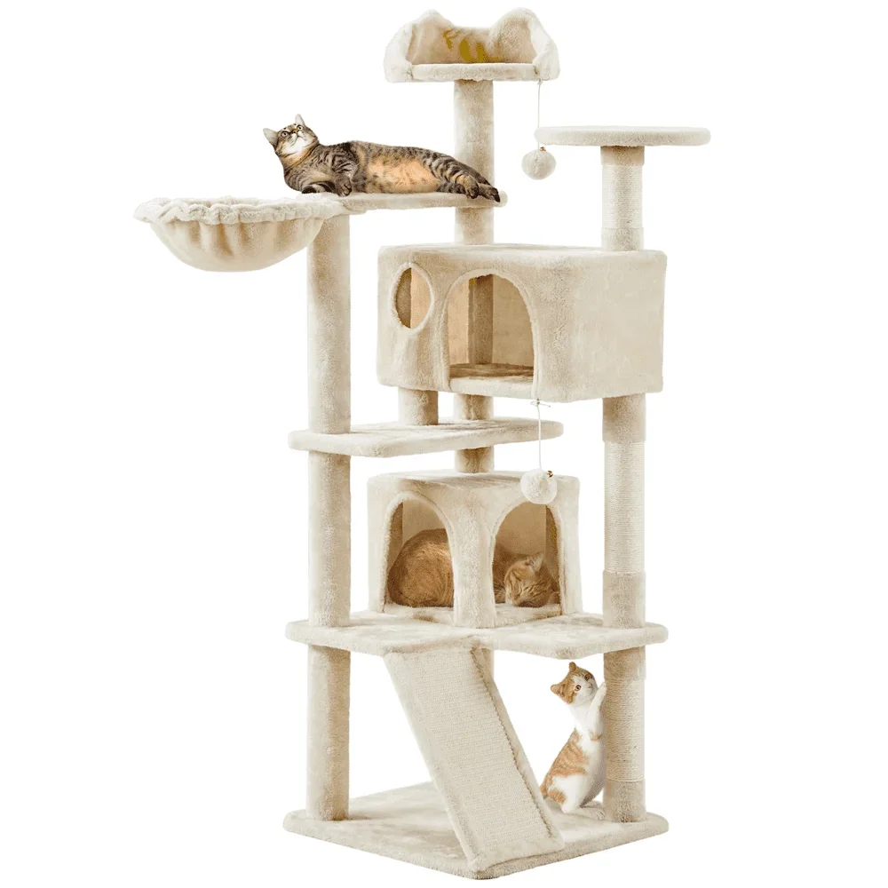 Free Shipping Tree Scratching Post for Cats Double Condo Cat Tree With Scratching Post Tower Beige Scratch Climbing Supplies Pet
Free Shipping Tree Scratching Post for Cats Double Condo Cat Tree With Scratching Post Tower Beige Scratch Climbing Supplies Pet
