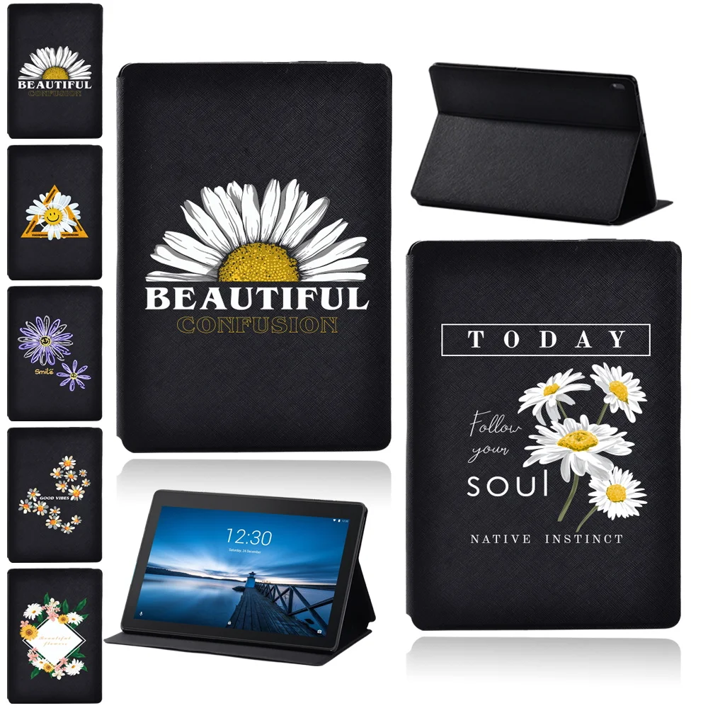 Lenovo Tablet Case for Tab M10 X605F X505F/Tab M10 PLUS X606F X/E10 TB-X104F Cover Daisy Pattern Portable Leather Stand Cover
Lenovo Tablet Case for Tab M10 X605F X505F/Tab M10 PLUS X606F X/E10 TB-X104F Cover Daisy Pattern Portable Leather Stand Cover