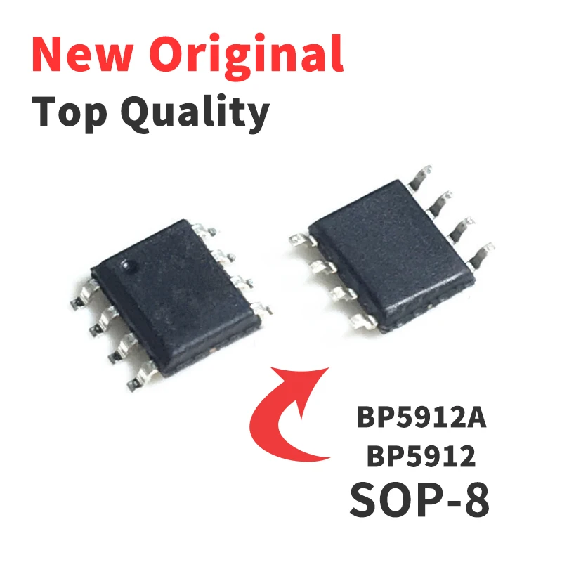 5PCS BP5912 BP5912A SMD SOP8 LED Lighting Driver Chip IC New Original