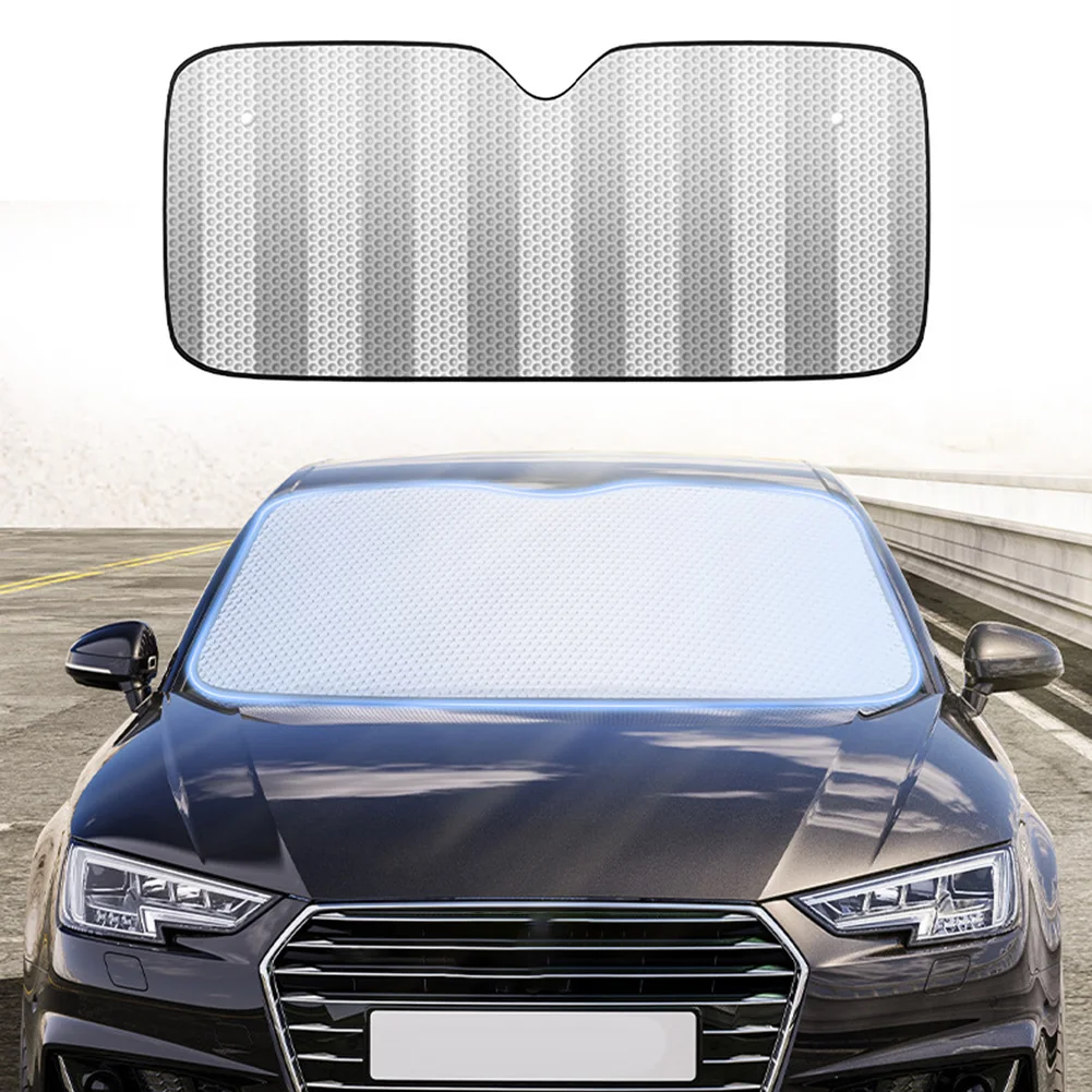 Car Sun Shade Cover Sun Protection Heat Insulation Curtain Front Windshield Cover Clip-on SUV Off-road Front Gear Aluminum Film
Car Sun Shade Cover Sun Protection Heat Insulation Curtain Front Windshield Cover Clip-on SUV Off-road Front Gear Aluminum Film