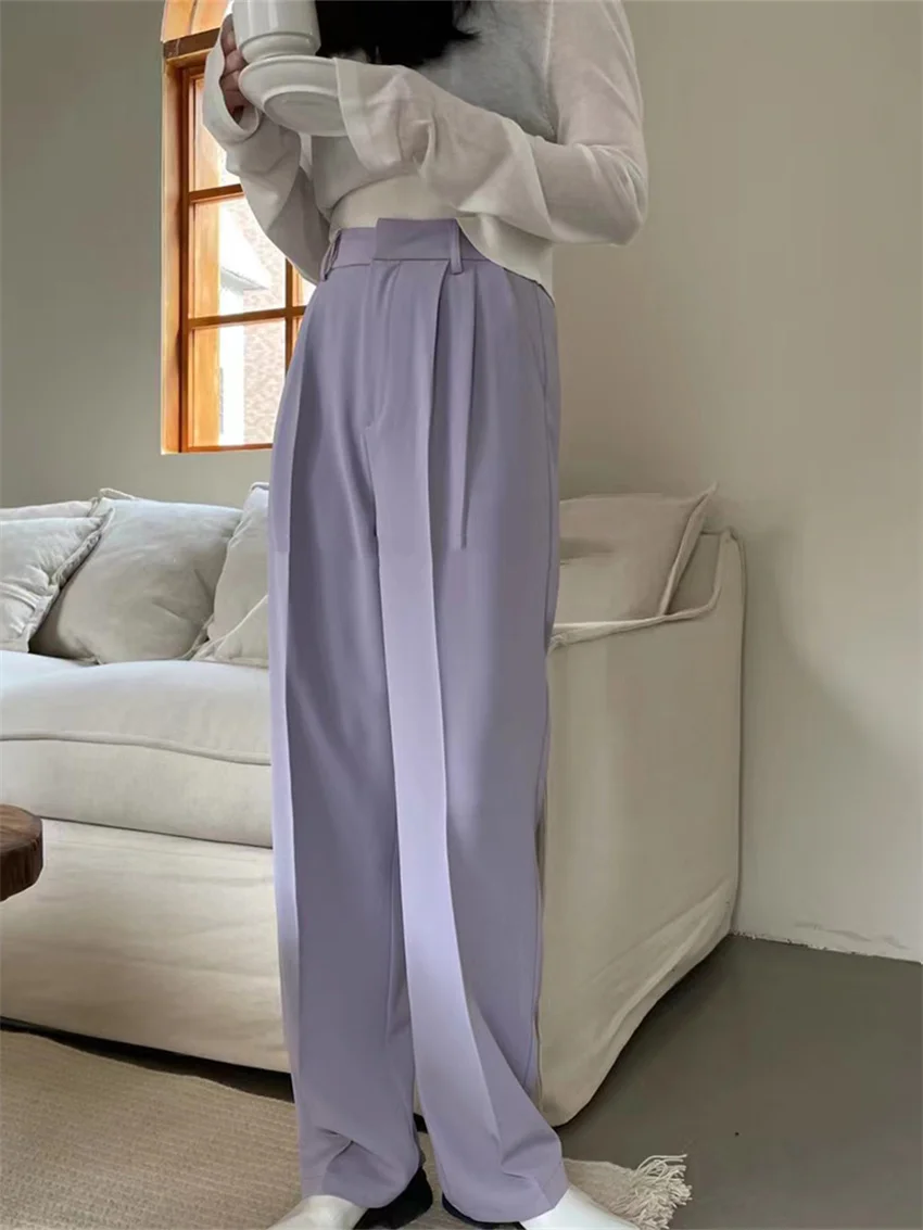 5 Colors Summer High Quality Solid Chic Women Trousers New Stylish 2022 Office Lady Work Wear Straight Wide Leg
5 Colors Summer High Quality Solid Chic Women Trousers New Stylish 2022 Office Lady Work Wear Straight Wide Leg