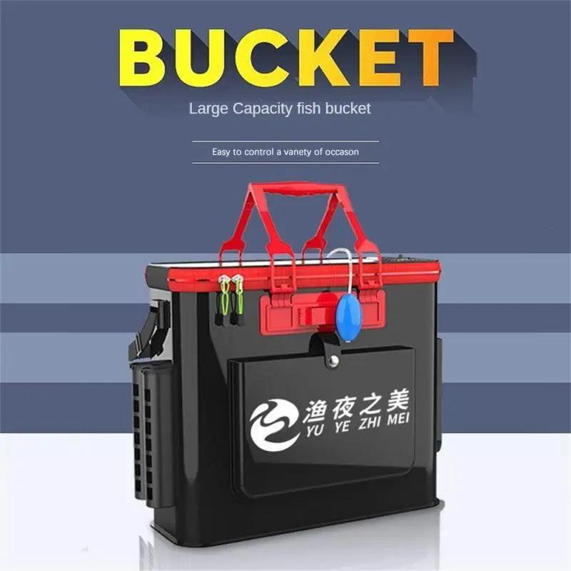 Outdoor Live Fish Bucket Backstick Multipurpose Fish Protection Bucket Portable Fish Box Double Shoulder
Outdoor Live Fish Bucket Backstick Multipurpose Fish Protection Bucket Portable Fish Box Double Shoulder