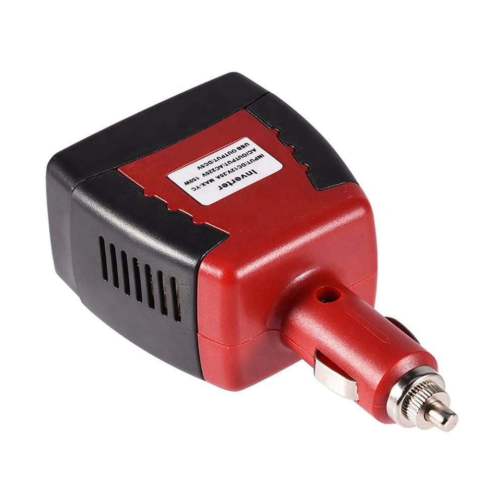 Car Cigarette Inverters 150w 110V/220V Auto Power Inverter For CarMultifunctional USB Charger Portable Auto Voltage Converte
Car Cigarette Inverters 150w 110V/220V Auto Power Inverter For CarMultifunctional USB Charger Portable Auto Voltage Converte