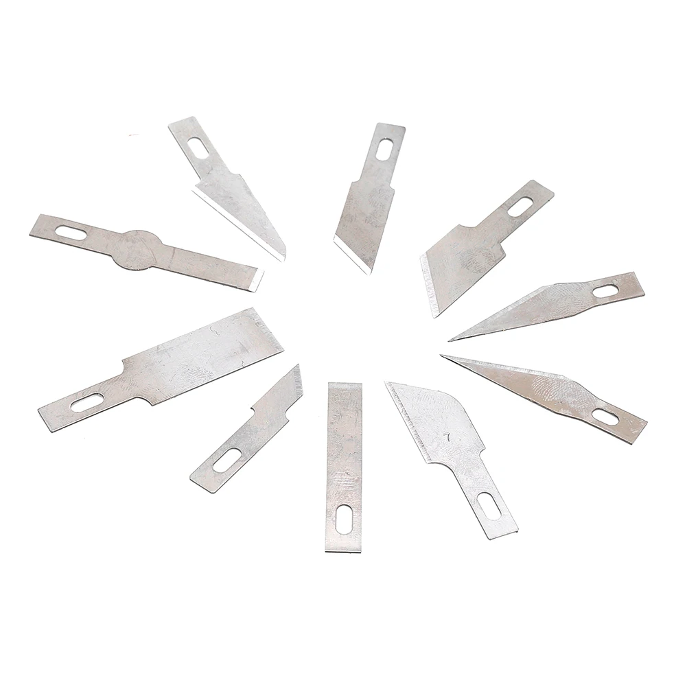 13PCS Precision Cutter Set Exacto Hand Tool Set Arts&Craft Hobby Paper Cut Carving Aluminum Alloy Cutter Blades DIY Repair Box
13PCS Precision Cutter Set Exacto Hand Tool Set Arts&Craft Hobby Paper Cut Carving Aluminum Alloy Cutter Blades DIY Repair Box