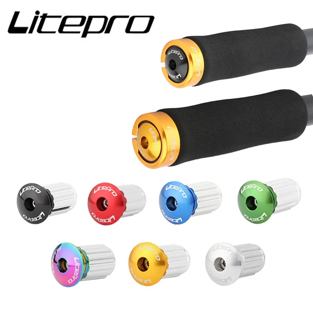 Litepro 1 Pair Foldable Bicycle Handlebar Plug Handlebar Cover Anti-Slip Aluminum Alloy Road Bike Handlebar End Cap Accessories
Litepro 1 Pair Foldable Bicycle Handlebar Plug Handlebar Cover Anti-Slip Aluminum Alloy Road Bike Handlebar End Cap Accessories