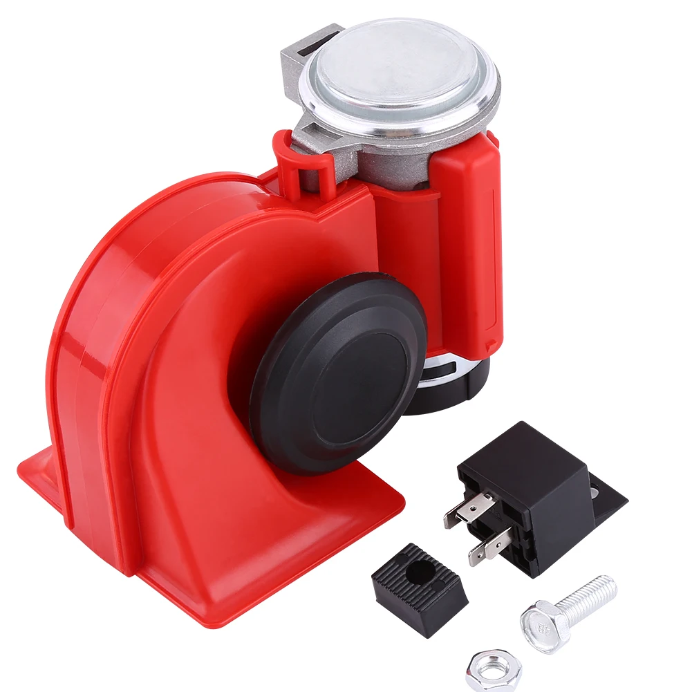 shockproof 12V 136DB Dual Tone Compact Air Horn Loud Electric Trumpet Compressor Truck Car Suitable for most of 12V voltage car
shockproof 12V 136DB Dual Tone Compact Air Horn Loud Electric Trumpet Compressor Truck Car Suitable for most of 12V voltage car