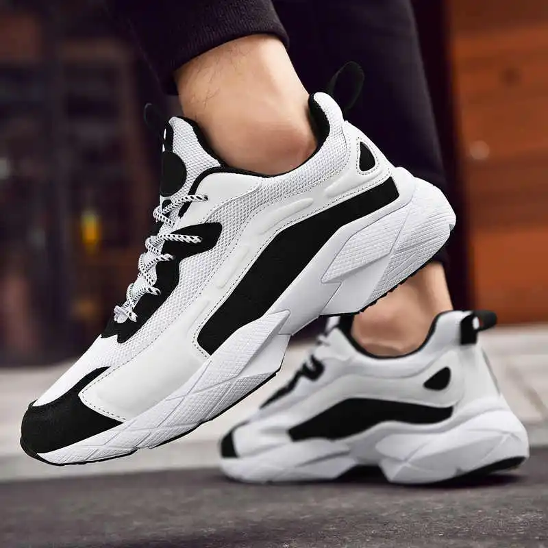 White Men's Sneakers Latest Sport Shoes Damping Black Running Shoes Snickers Brand Men's Sports Shoes Fitness Fashion Tennis
White Men's Sneakers Latest Sport Shoes Damping Black Running Shoes Snickers Brand Men's Sports Shoes Fitness Fashion Tennis