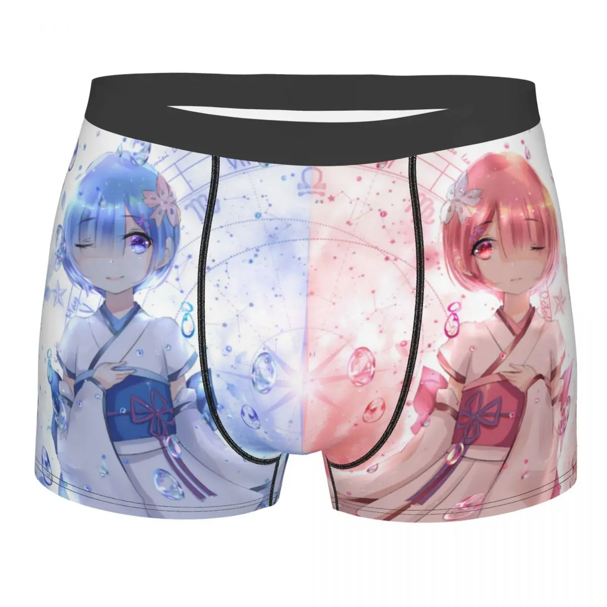 Men Ram And Rem RE: Zero Anime Underwear Humor Boxer Shorts Panties Male Soft Underpants S-XXL
Men Ram And Rem RE: Zero Anime Underwear Humor Boxer Shorts Panties Male Soft Underpants S-XXL