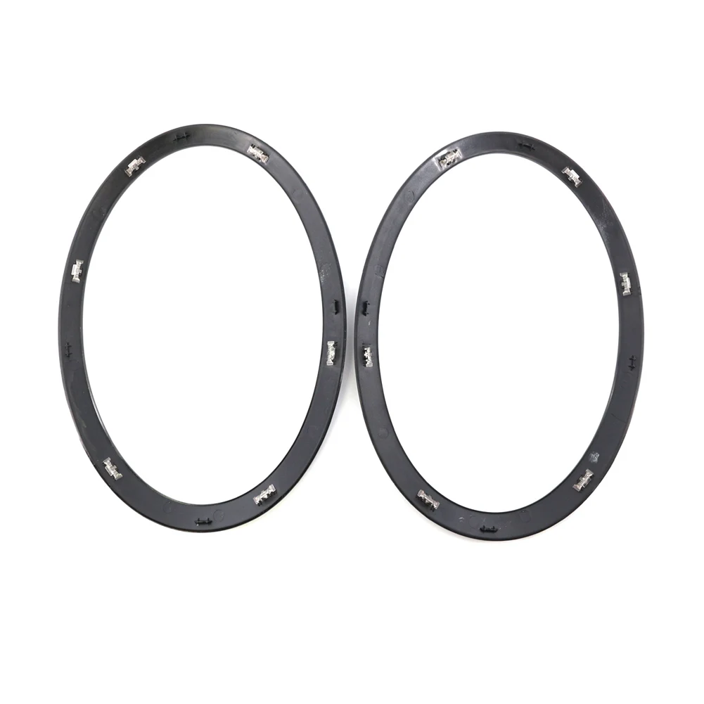 Part Frame SET 2pcs 51712355791 Accessories Bright BLACK For MINI COOPER F55 F56 F57 HEADLIGHT TRIM RING Durable
Part Frame SET 2pcs 51712355791 Accessories Bright BLACK For MINI COOPER F55 F56 F57 HEADLIGHT TRIM RING Durable