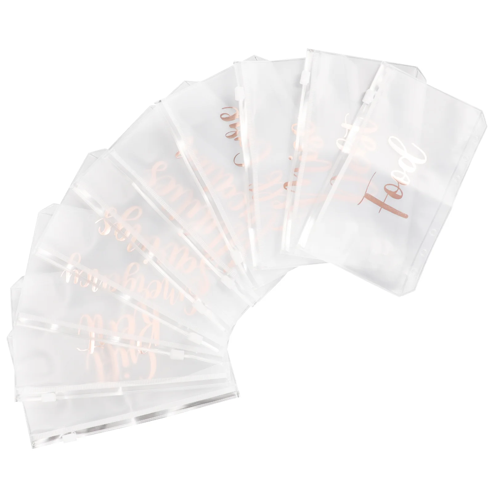 Binder Pouches 6-ring Pocket Refill Pockets Plastic Loose Leaf Bags Notebook Folder Folders
Binder Pouches 6-ring Pocket Refill Pockets Plastic Loose Leaf Bags Notebook Folder Folders