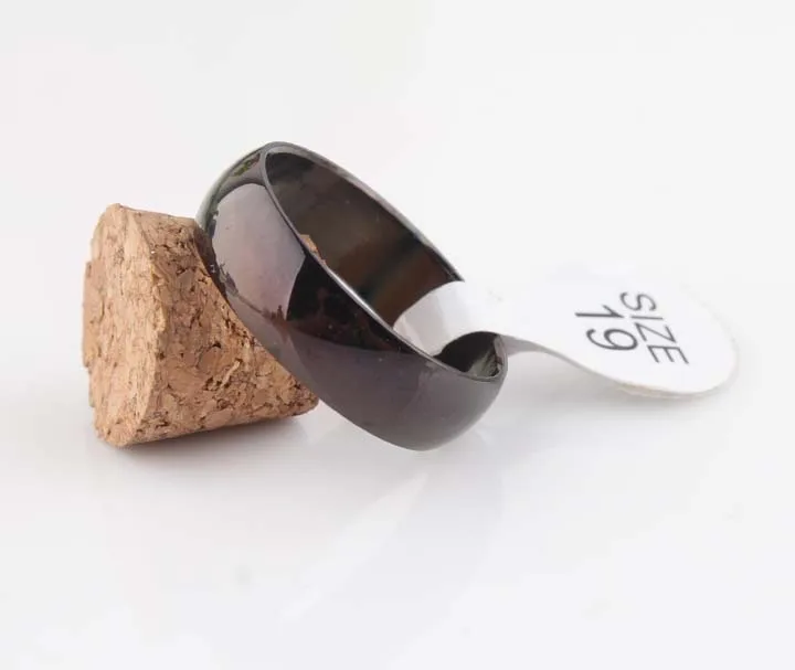 Brand New Fashion Christmas Gift Briefness Smooth Black Trendy 316L Titanium Steel Ring Genuine HOT SELL Popular
Brand New Fashion Christmas Gift Briefness Smooth Black Trendy 316L Titanium Steel Ring Genuine HOT SELL Popular