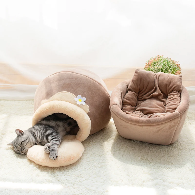 3 In 1 Pet Bed Cats Dogs Soft Puppy Nest Kennel Honet Pot Shaped Cave House Sleeping Bag Mat Pad Tent Pets Winter Warm Cozy Beds
3 In 1 Pet Bed Cats Dogs Soft Puppy Nest Kennel Honet Pot Shaped Cave House Sleeping Bag Mat Pad Tent Pets Winter Warm Cozy Beds