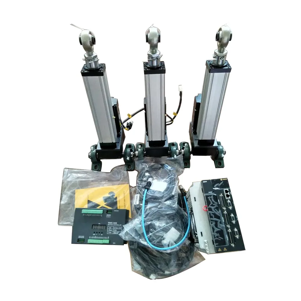 3DOF DIY motion platform kits speed 500mm/s kit for VR Simulators or racing games racing TMPF1-3DOF
3DOF DIY motion platform kits speed 500mm/s kit for VR Simulators or racing games racing TMPF1-3DOF