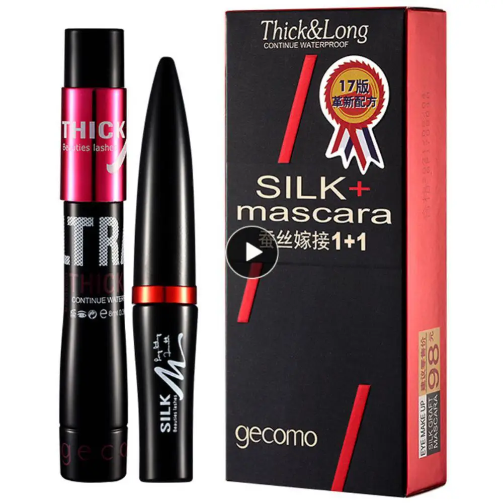 Natural Curling Dense Lash 4d Silk Fiber Mascara Eyelashes Extension Black Mascara Sparkling Eyes Eyelashes Lengthening
Natural Curling Dense Lash 4d Silk Fiber Mascara Eyelashes Extension Black Mascara Sparkling Eyes Eyelashes Lengthening