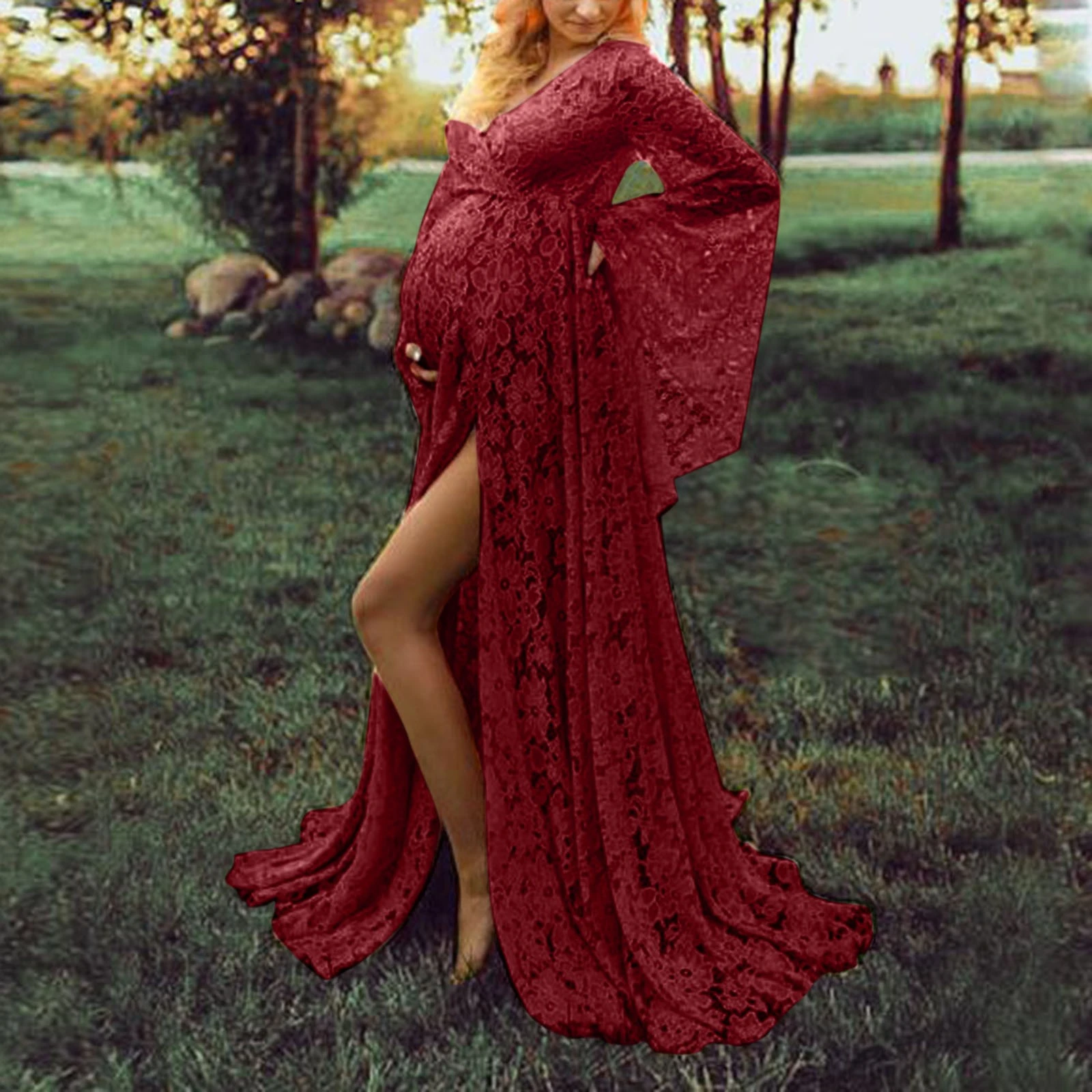 Sexy Plus Size Tutu Maternity Clothes Puffy for Photo Shoot Ruffles Summer Pregnancy Dress Onepiece Burgundy Violet Rust
Sexy Plus Size Tutu Maternity Clothes Puffy for Photo Shoot Ruffles Summer Pregnancy Dress Onepiece Burgundy Violet Rust