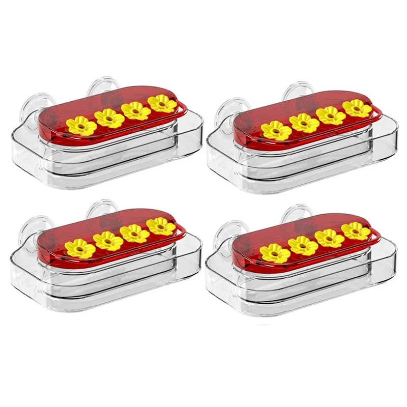 4PCS Window Bird Feeder Strong Suction Cups Bird Feeder Hanging Garden Bird Water Drinker Bottle 
4PCS Window Bird Feeder Strong Suction Cups Bird Feeder Hanging Garden Bird Water Drinker Bottle