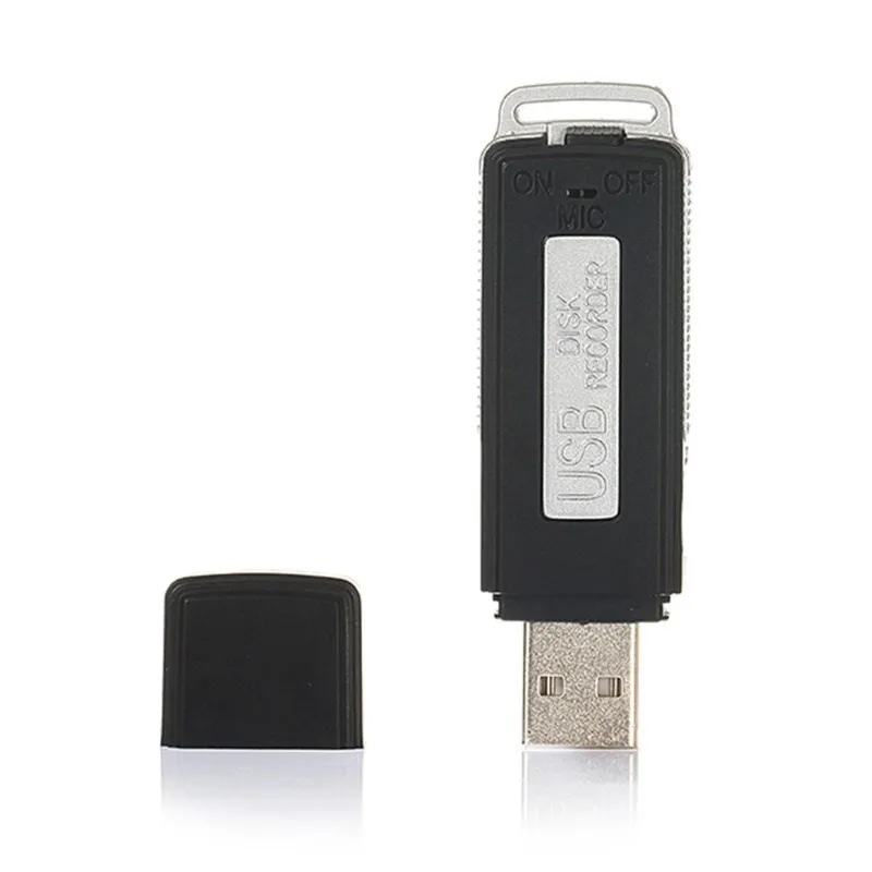 

2023 New 16G/8G/4G Digital Voice Recorder Mini Voice Activated Recorders Security Mini USB Flash Drive Recording Dictaphone 70Hr