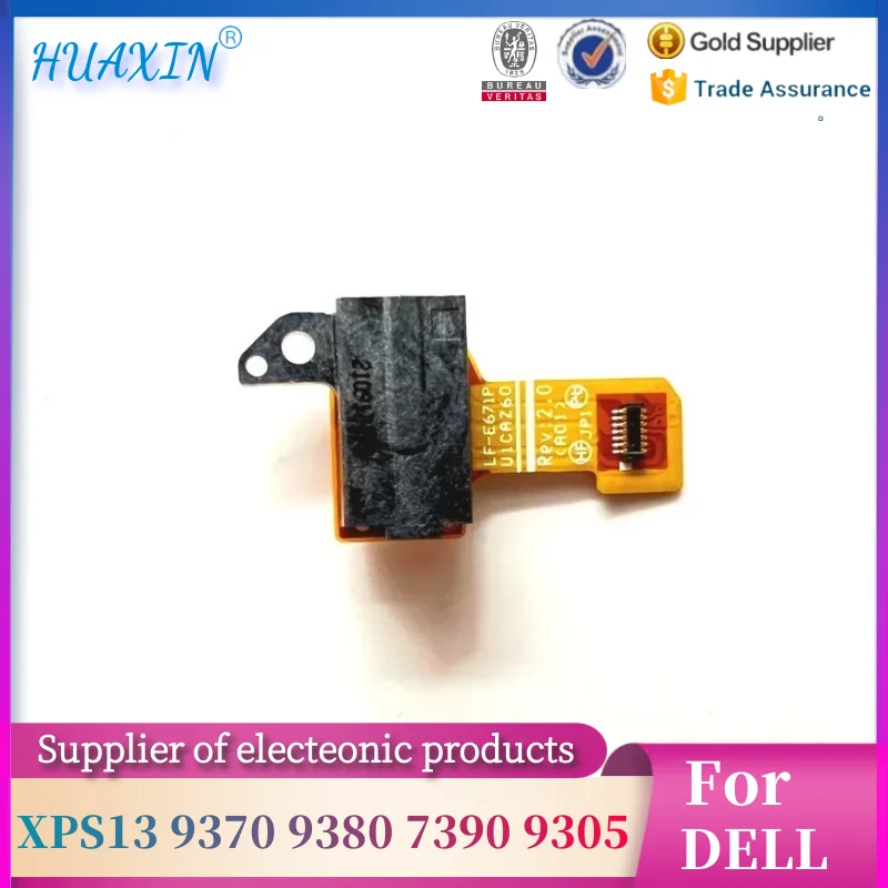 Headphone Port JACK Circuit Board Connector For Dell XPS13 9370 9380 7390 9305 LF-E671P TY4FT 0TY4FT
Headphone Port JACK Circuit Board Connector For Dell XPS13 9370 9380 7390 9305 LF-E671P TY4FT 0TY4FT