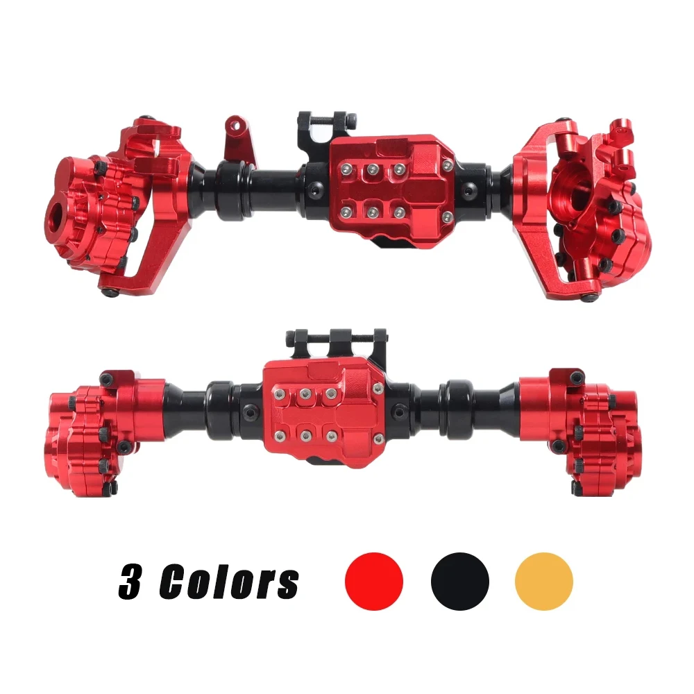 CNC Aluminum Portal Axle Housing for 1/10 RC Crawler Car Traxxas TRX4 Defender Bronco G500 Chevrolet Metal Upgrade Parts
CNC Aluminum Portal Axle Housing for 1/10 RC Crawler Car Traxxas TRX4 Defender Bronco G500 Chevrolet Metal Upgrade Parts