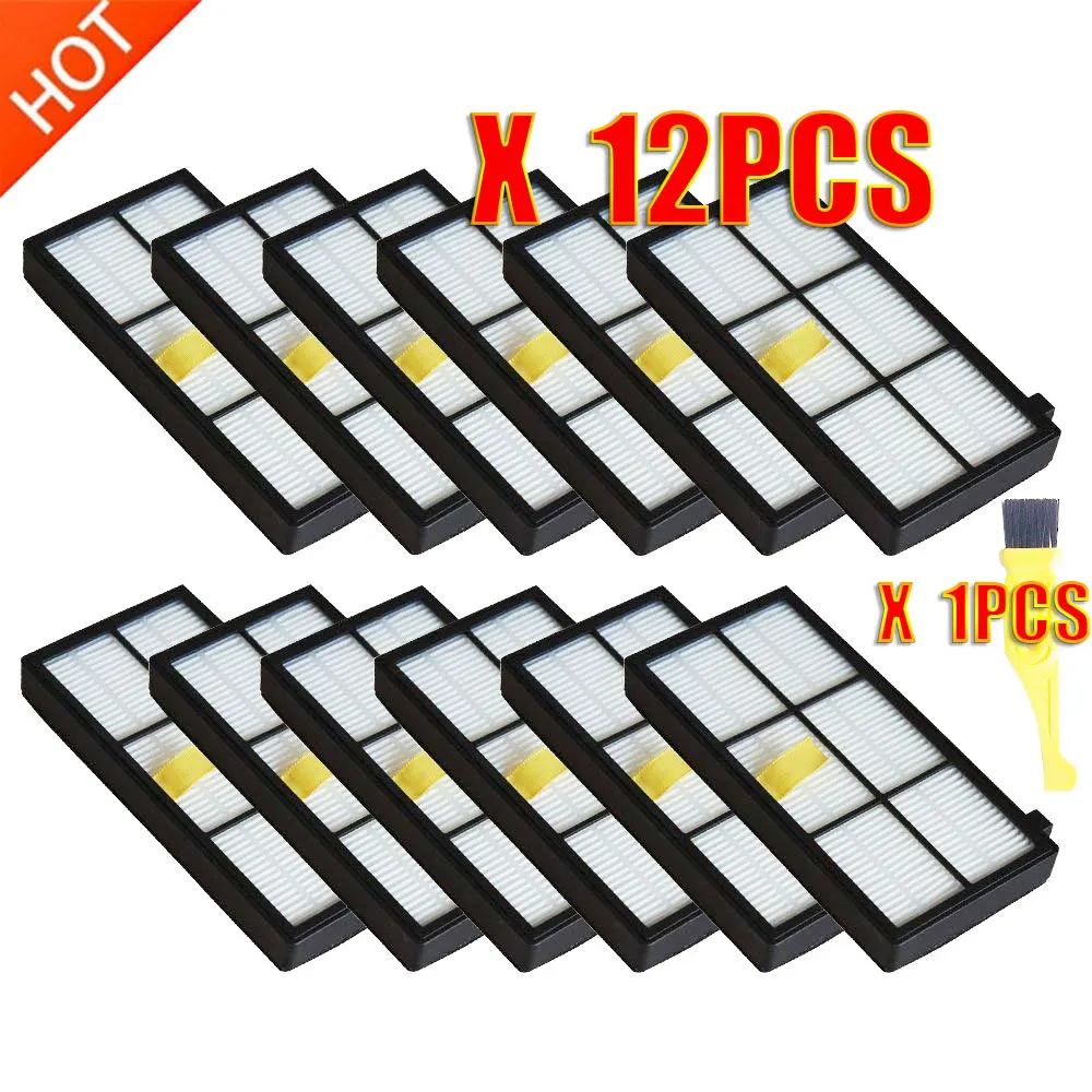 High quility HEPA brush Filter Replacement for iRobot Roomba 800 900 Series 870 880 980 Vacuum Cleaner parts accessories
High quility HEPA brush Filter Replacement for iRobot Roomba 800 900 Series 870 880 980 Vacuum Cleaner parts accessories